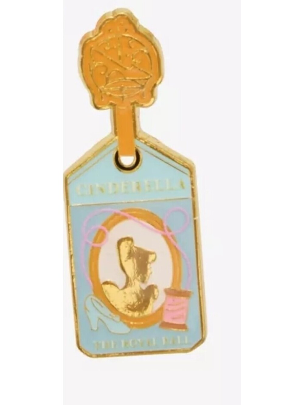 Disney Princess Luggage Tag Blind Box Enamel Pin